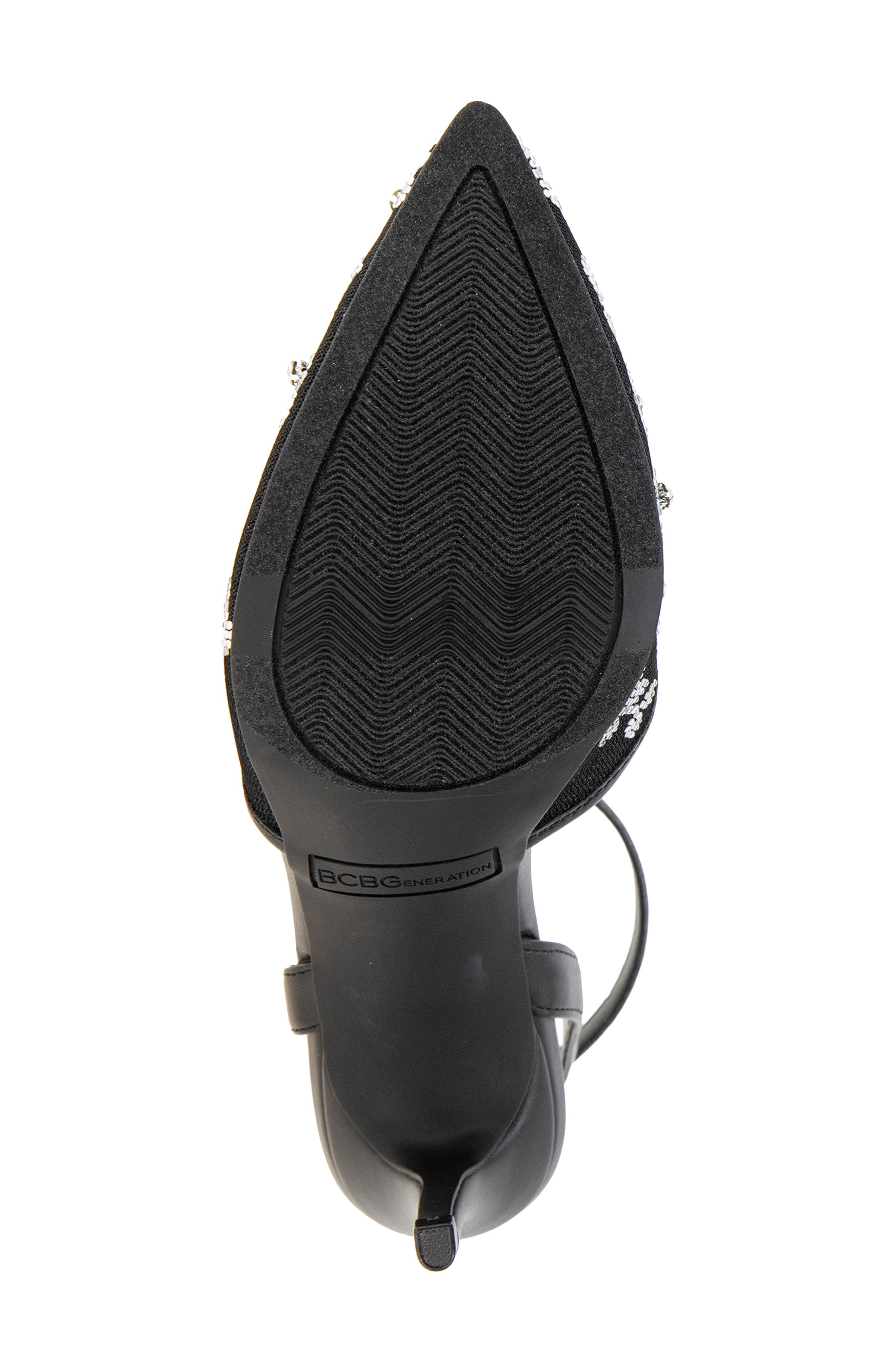 BCBGeneration Barlo Ankle Strap Pointed Toe Pump, Alternate, color, 