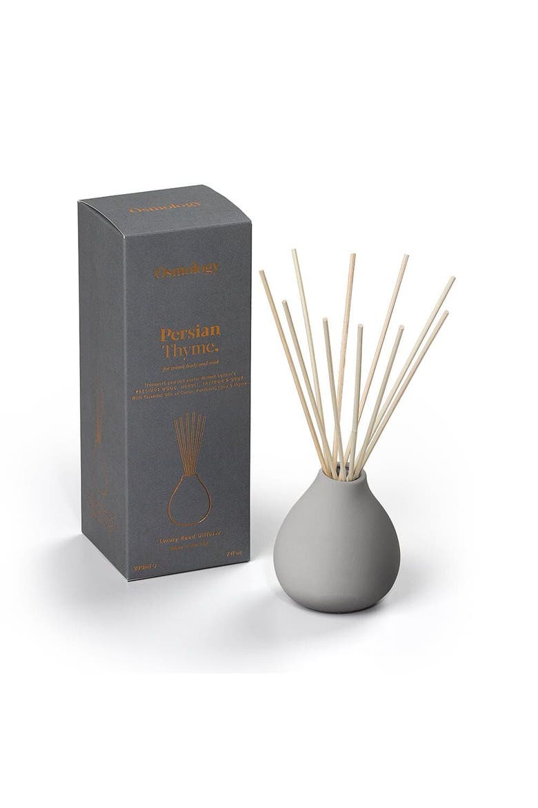 Persian Thyme Reed diffuser - Neroli Saffron and Oudh, Main, color, grey