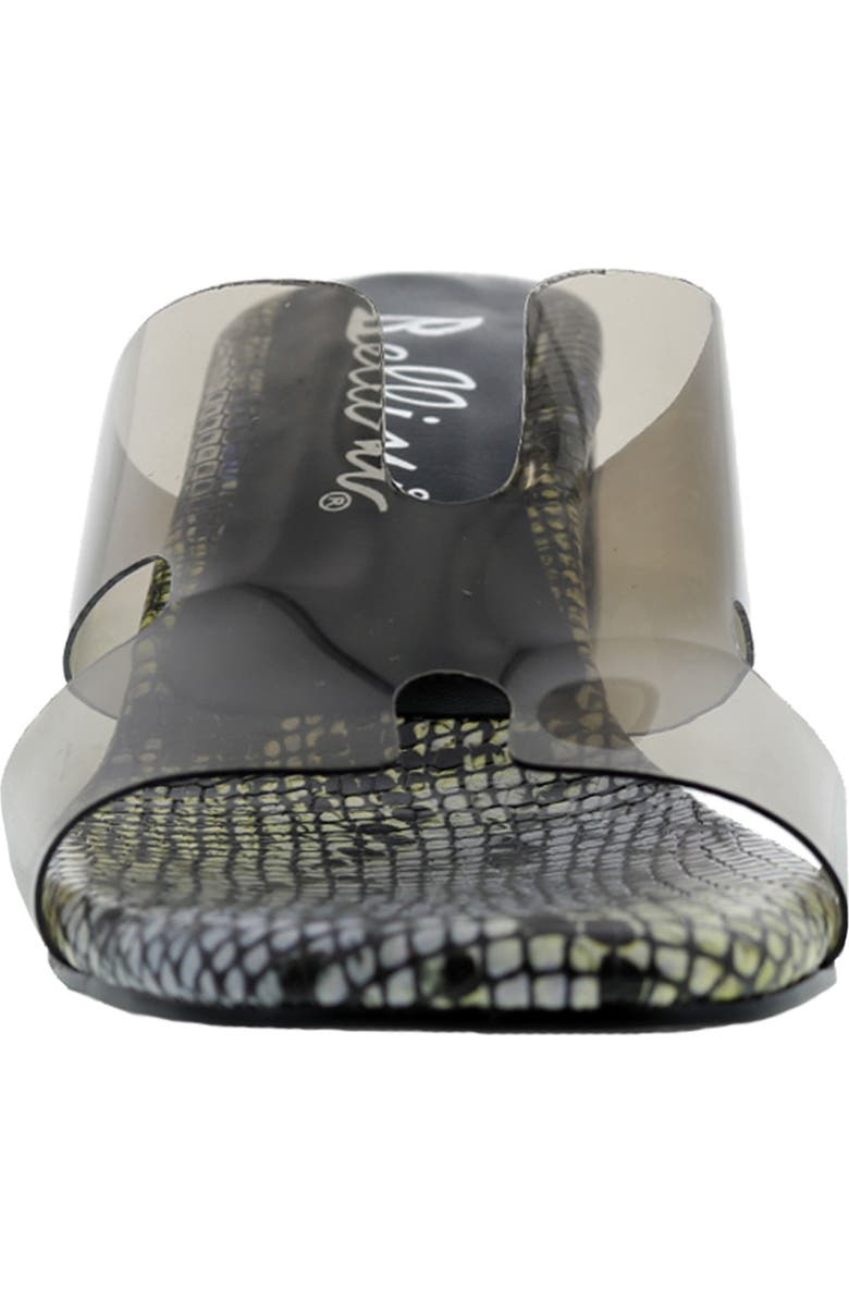 BELLINI Faze Transparent Block Heel Sandal, Alternate, color, Black