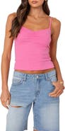 EDIKTED Makena Cinched Front Camisole