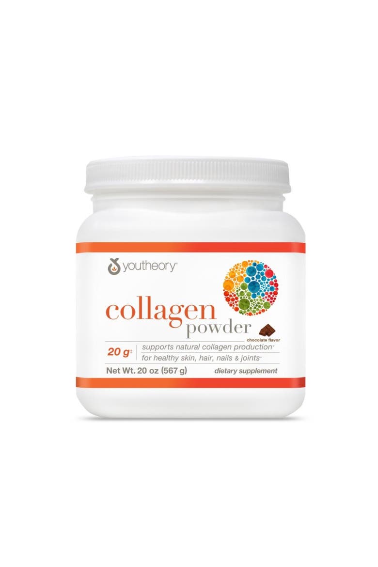 Premium Hydrolyzed Collagen Powder with Vitamin C and Biotin 20 oz, Main, color, None