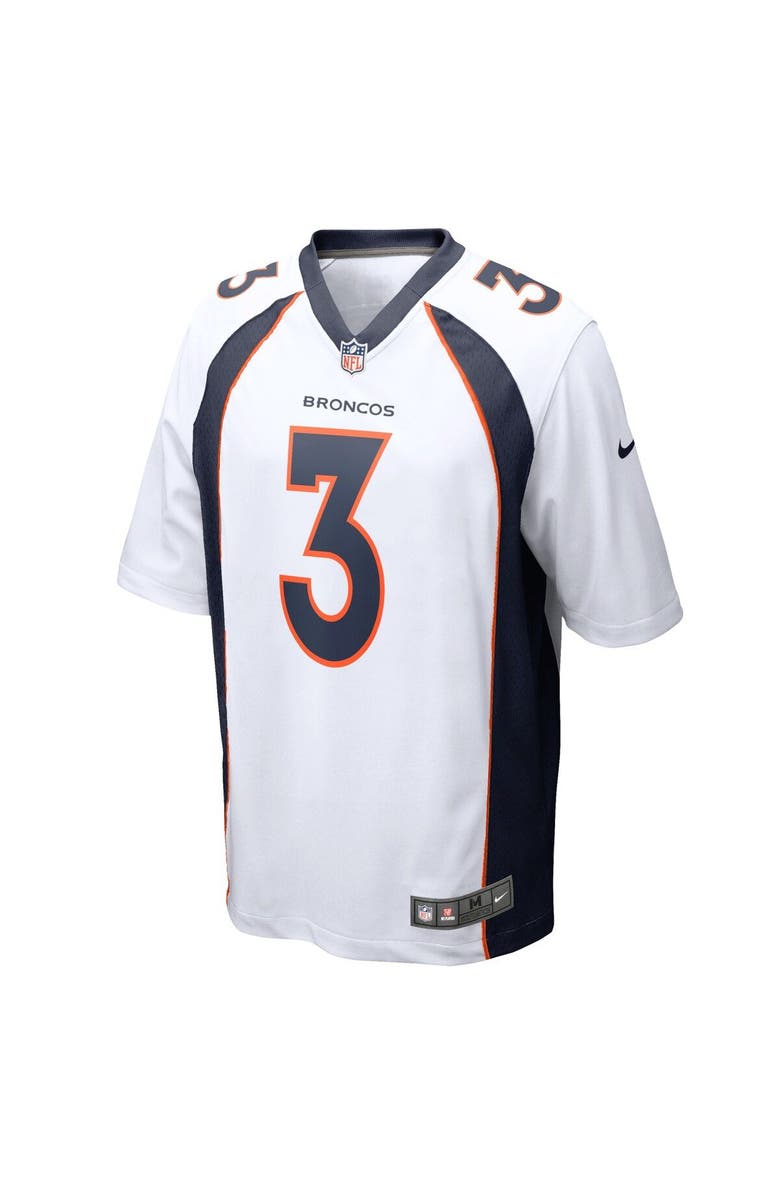 Nike Youth Nike Russell Wilson White Denver Broncos Game Jersey, Alternate, color, 