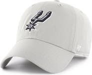 '47 Men's '47 Silver San Antonio Spurs Clean Up Adjustable Hat