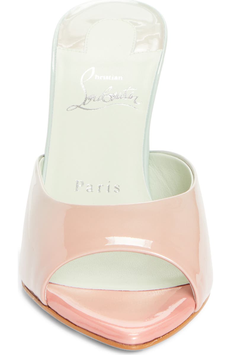 Christian Louboutin Miss Z Pointed Toe Sandal, Alternate, color, Palio/ Haiiro