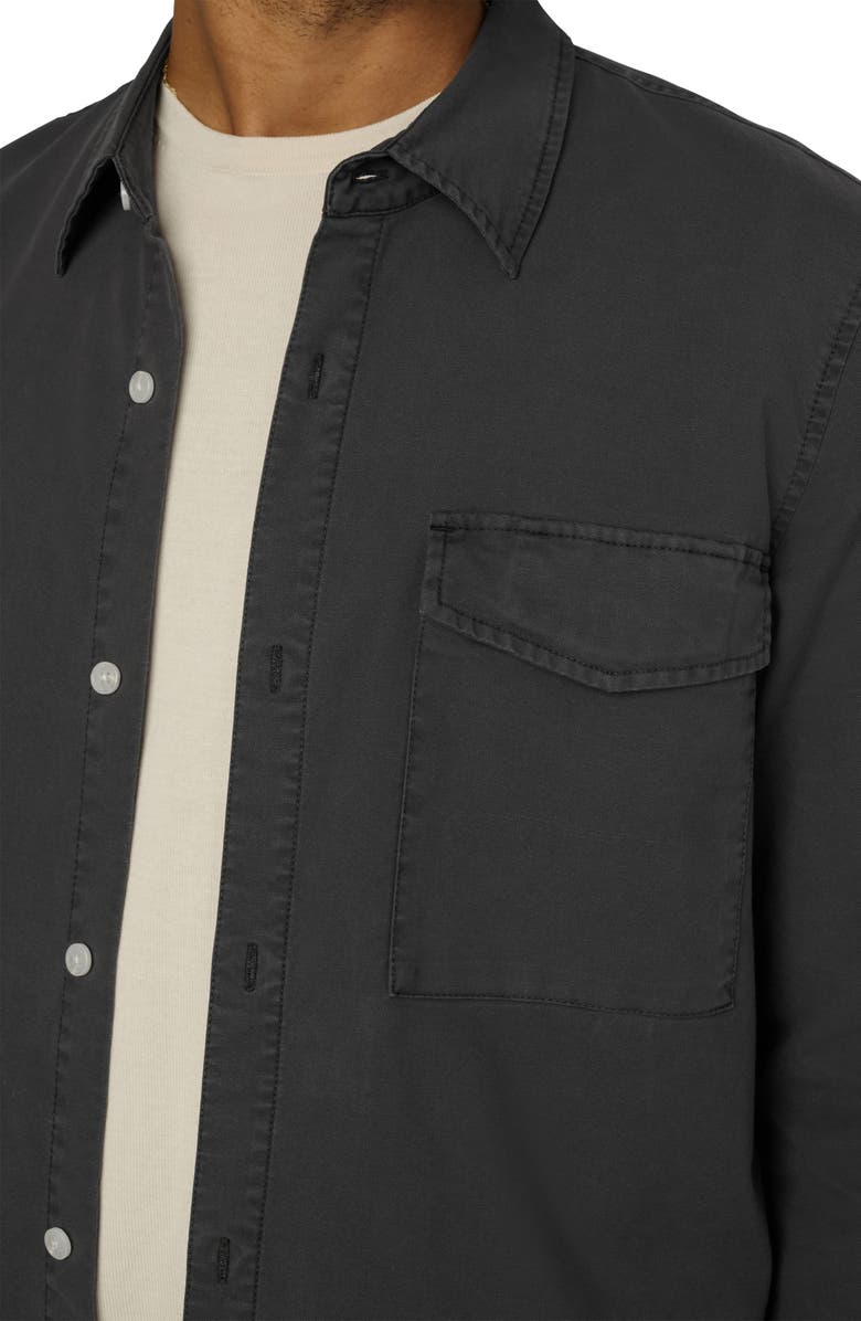 Joe's The Reynolds Workwear Button-Up Shirt, Alternate, color, Black Oyster