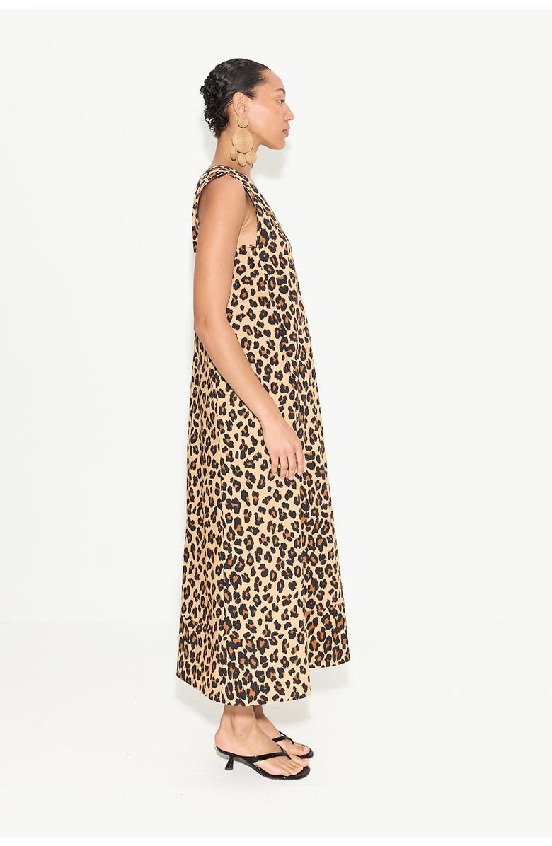 SIMONMILLER Mar Poplin Dress, Alternate, color, Leopard