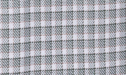 Nordstrom Trim Fit Check Premium Non Iron Cotton Button-up Shirt In Multi