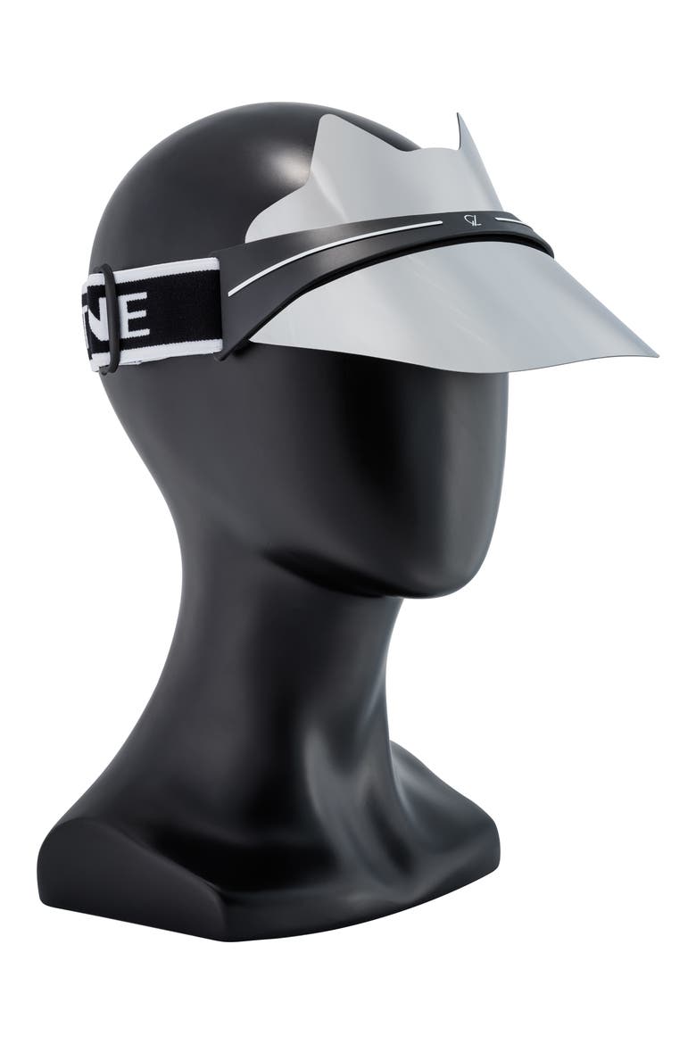 Kitty Lux Visor, Alternate, color, CHROME
