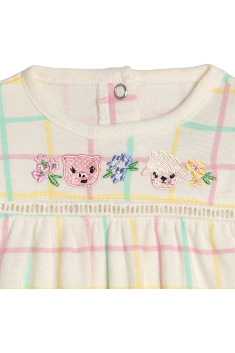 One Piece Bubble Romper, Alternate, color, Pastel Plaid