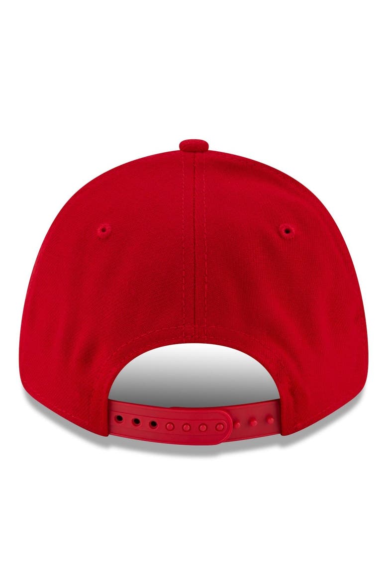 Men's New Era Red Washington Nationals 4th of July 9FORTY Snapback Adjustable Hat, Alternate, color, Red