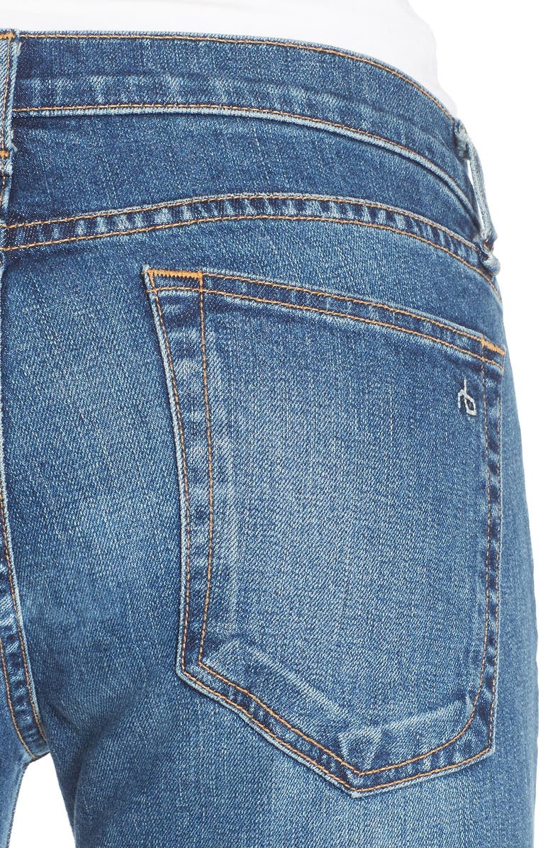 rag & bone/JEAN 'Dre' Distressed Slim Boyfriend Jeans, Alternate, color, 