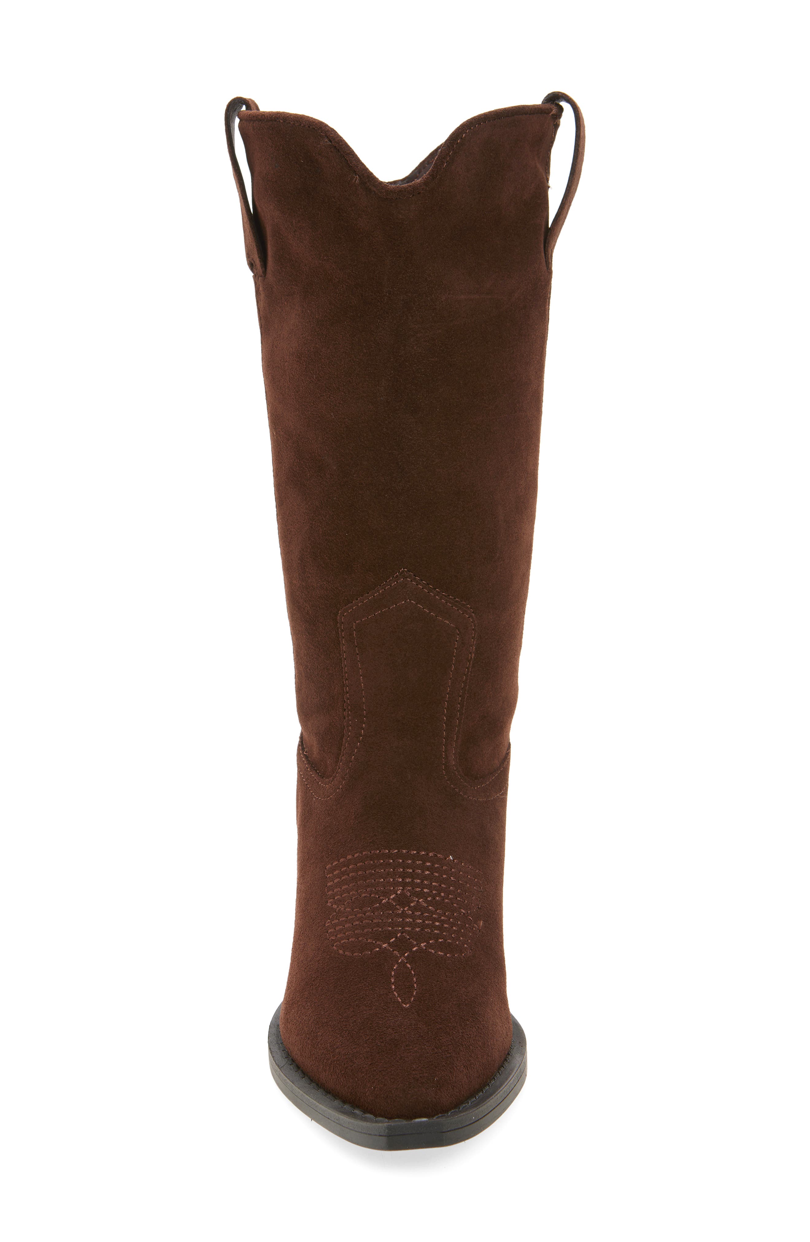 Anslee Western Boot, Alternate, color, CHOCOLATE