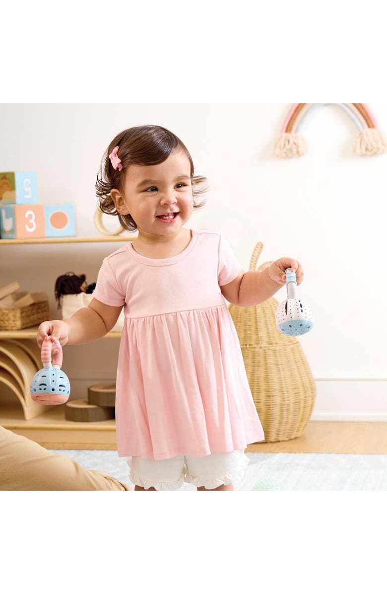 Kaplan Early Learning Company Shell Bell Shakers - Set of 6, Alternate, color, Multicolored