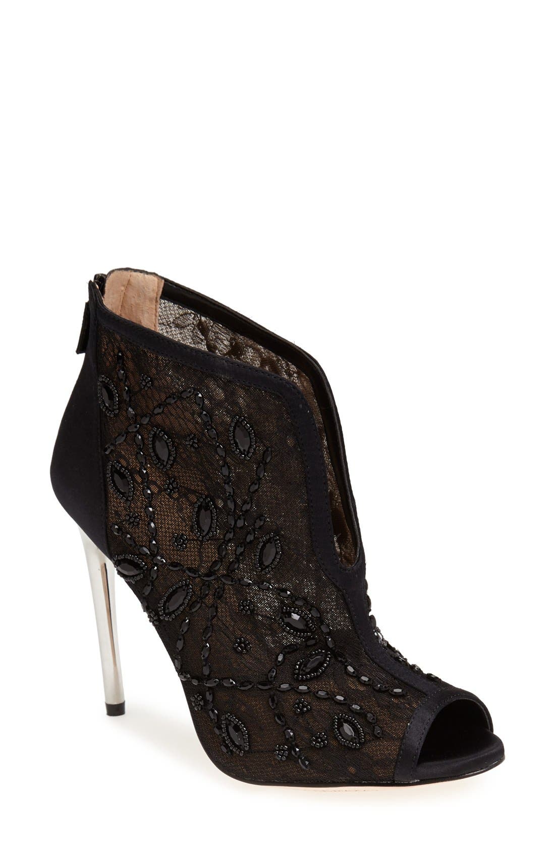 'Deedie' Bootie, Main, color, BLACK