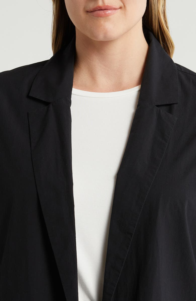 Eileen Fisher Organic Cotton Longline Blazer, Alternate, color, 