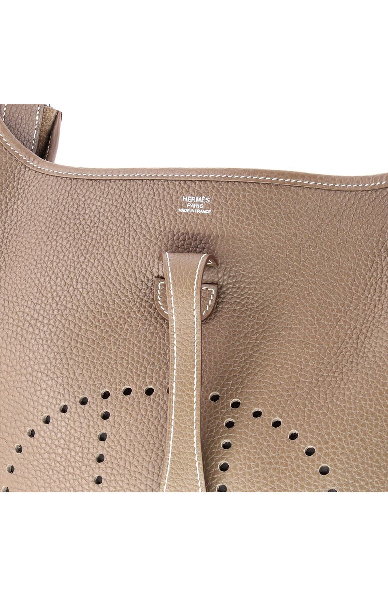 Pre-Owned Hermes Evelyne Bag Gen III Clemence PM, Alternate, color, Etoupe