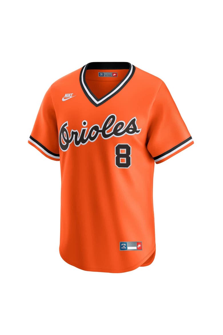 Men's Nike Cal Ripken Sr. Orange Baltimore Orioles Throwback Cooperstown Collection Limited Jersey, Alternate, color, Orange