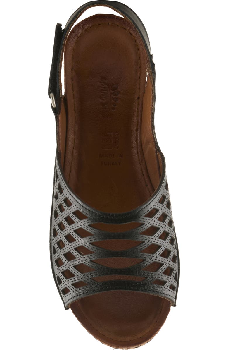 Spring Step Denair Sandal, Alternate, color, Black