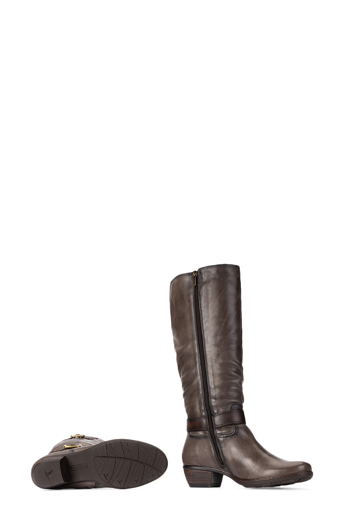 Utiel Knee High Boot, Alternate, color, CENIZA