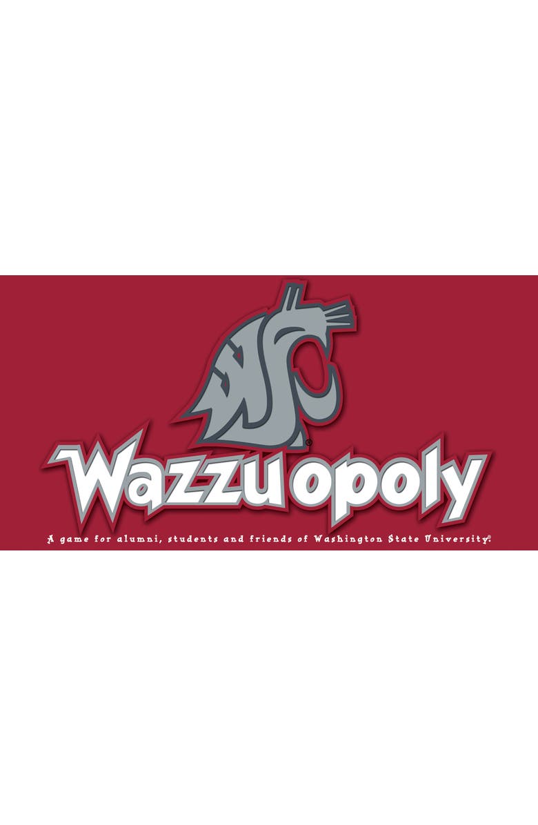 Late for the Sky Washington State University Wazzuopoly Monopoly Board Game, Alternate, color,