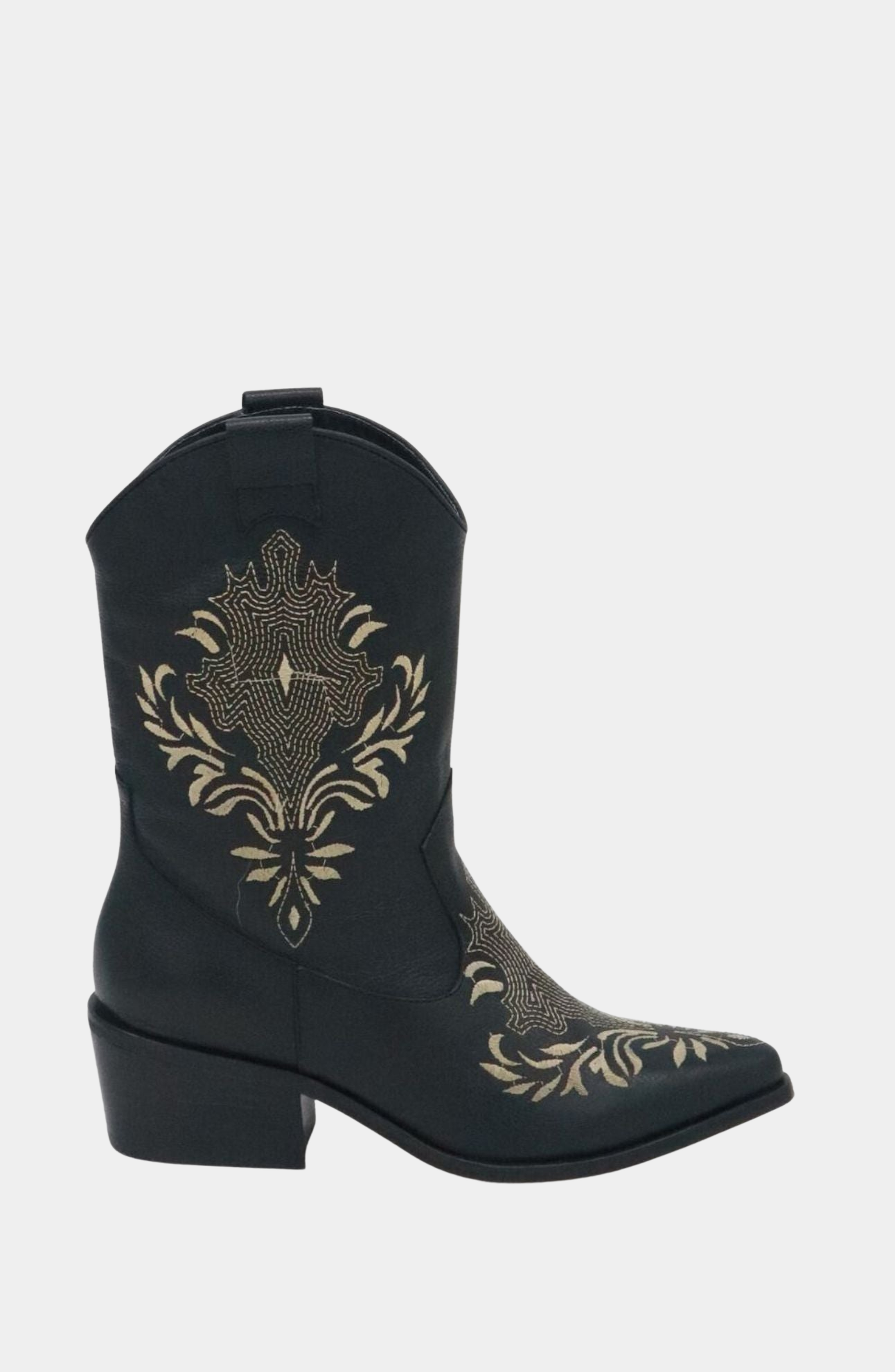 STIVALI NEW YORK Knox Cowboy Boots, Alternate, color, Black