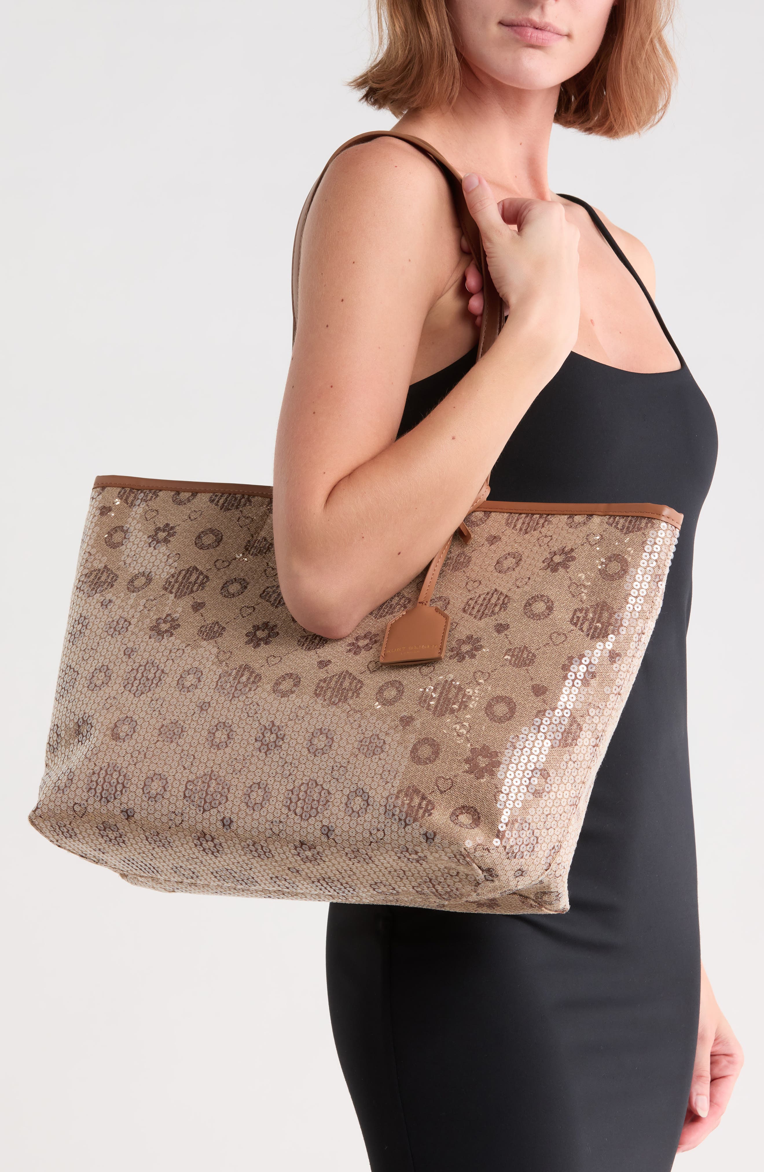 Chiswick Large Shopper Tote, Alternate, color, OPEN BROWN