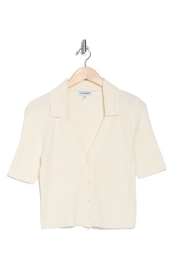 Steve Madden Solid Rib Top In Antique