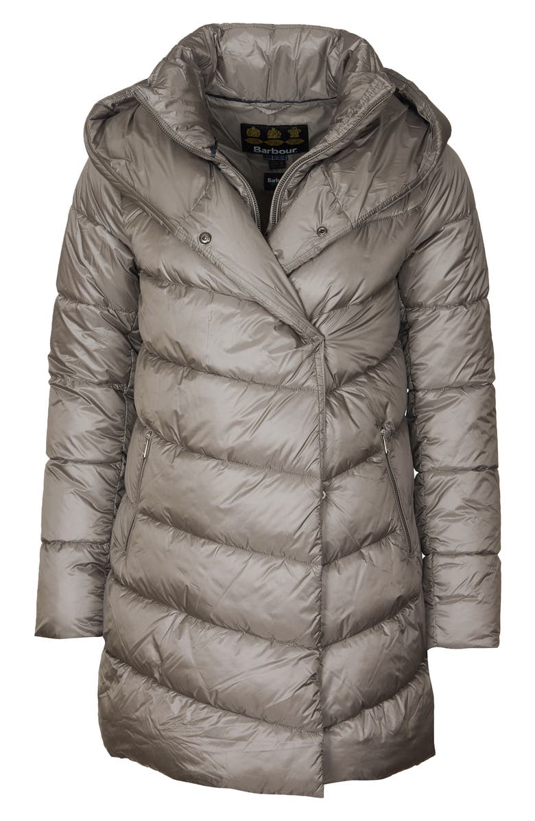 Barbour Orchy Hooded Puffer Jacket, Alternate, color,