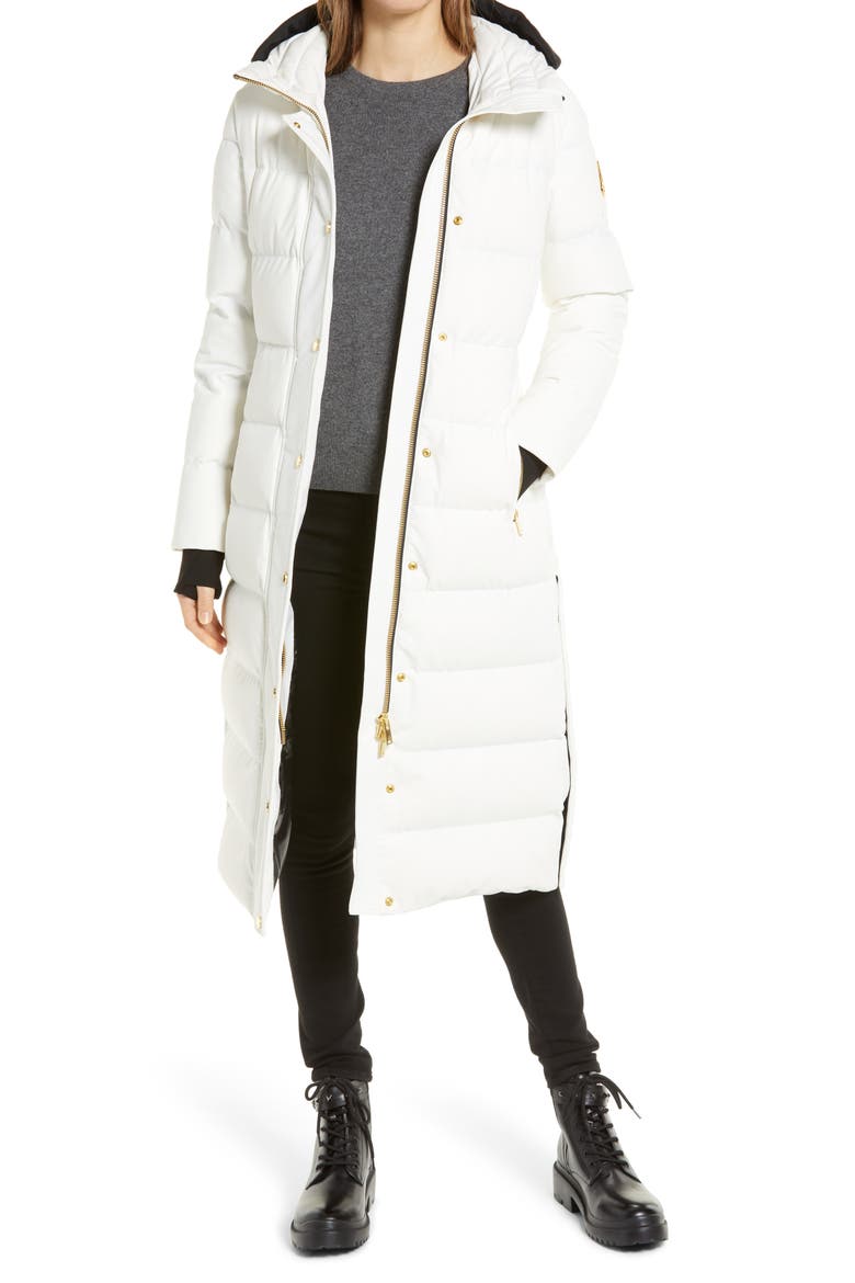 Willston Water Repellent 775 Fill Power Down Parka, Main, color, MILKY WAY