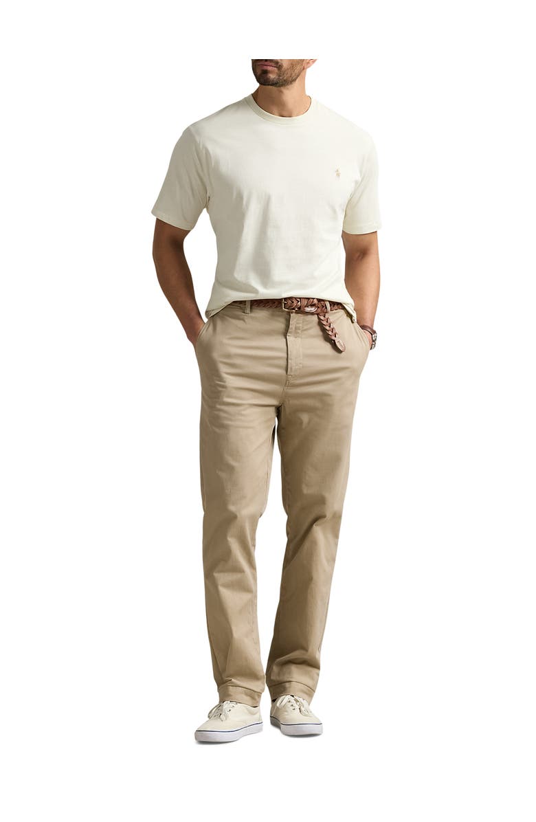 Polo Ralph Lauren Big & Tall Jersey Crewneck Tee, Alternate, color, Parchment Cream