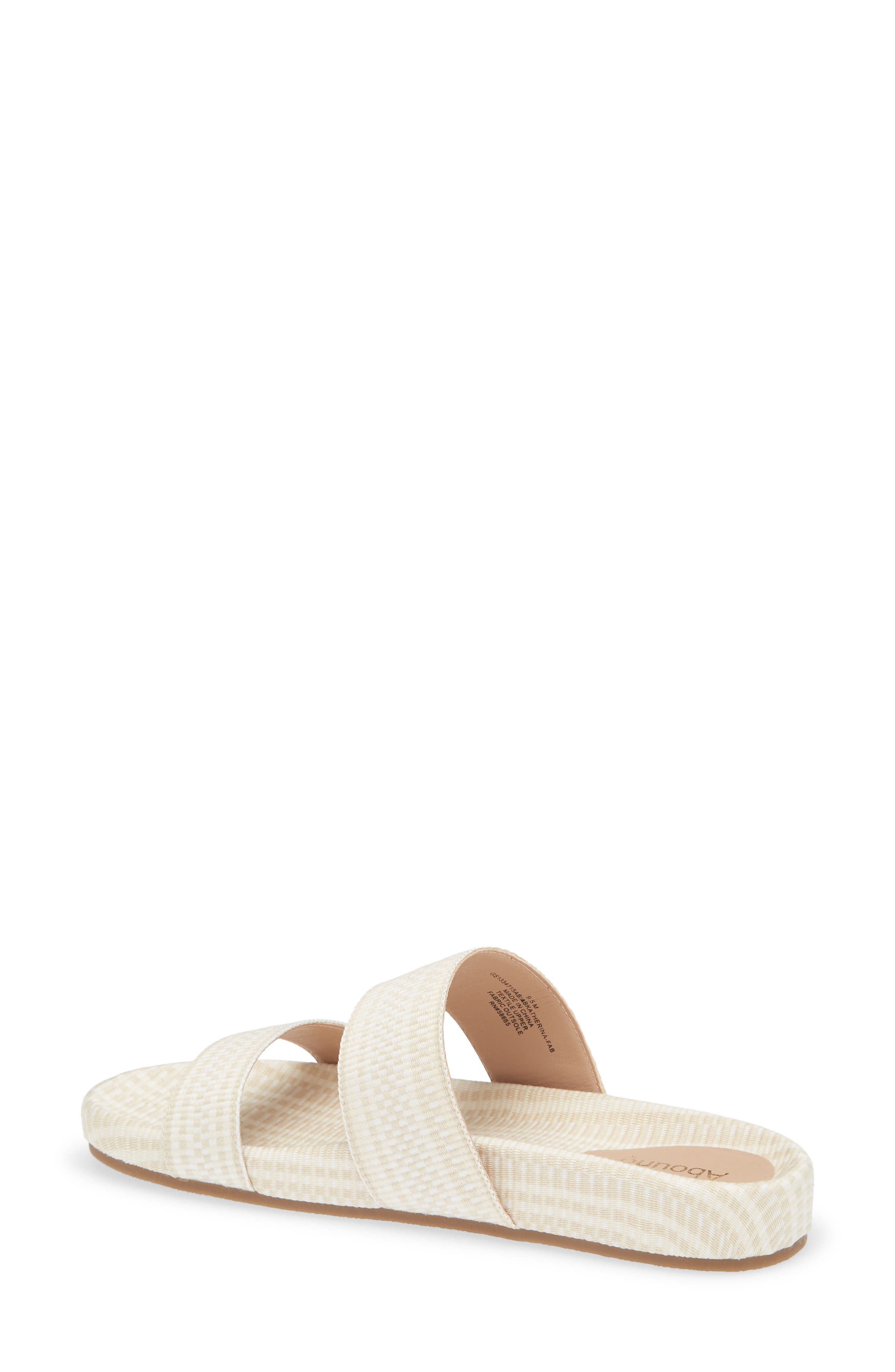 Katherinea Slide Sandal, Alternate, color, WHITE CREAM