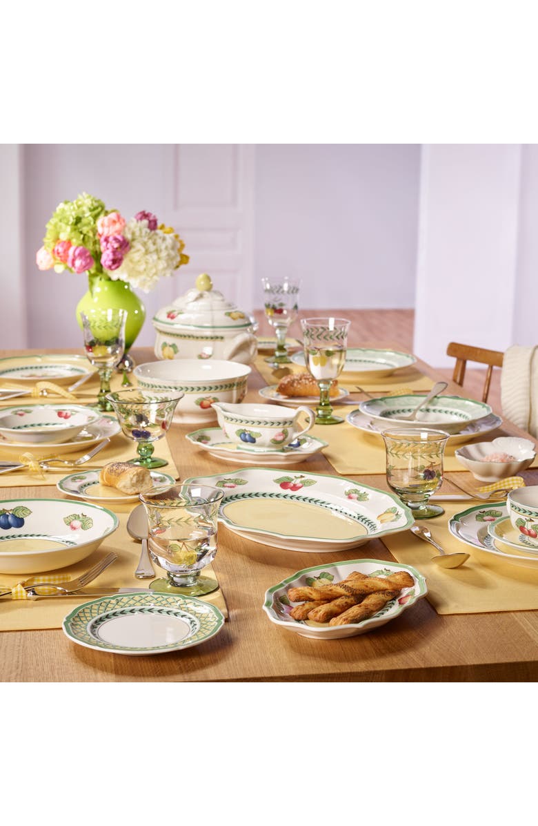 Villeroy & Boch French Garden Fleurence Gravy Boat, Alternate, color, White