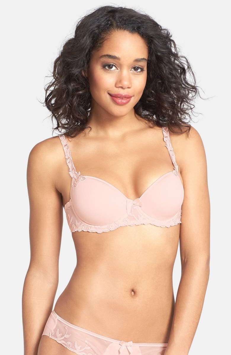 Simone Perele Andora 3D Molded Underwire Bra, Main, color, Blush