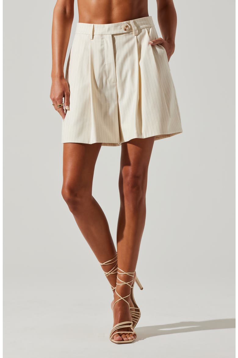 Preston Shorts, Main, color, OFF WHITE STRIPE