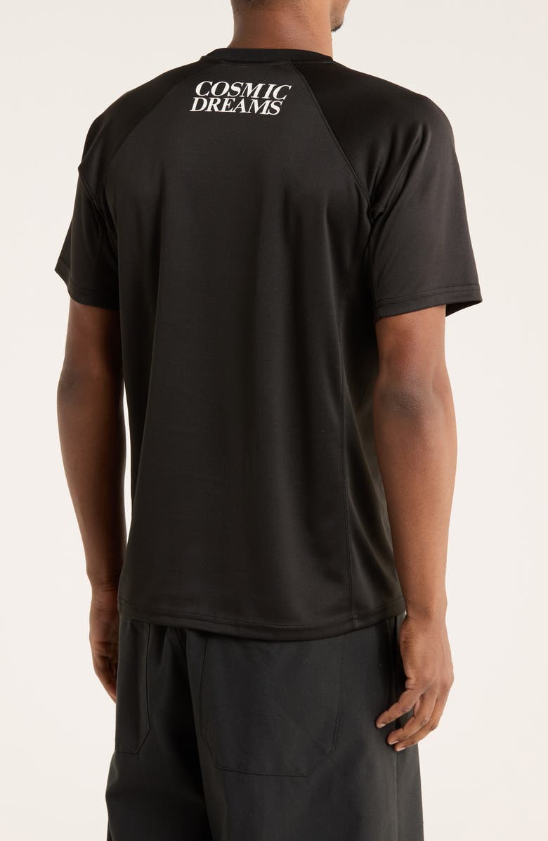 Obey Plaza Active Performance T-Shirt, Alternate, color, Black