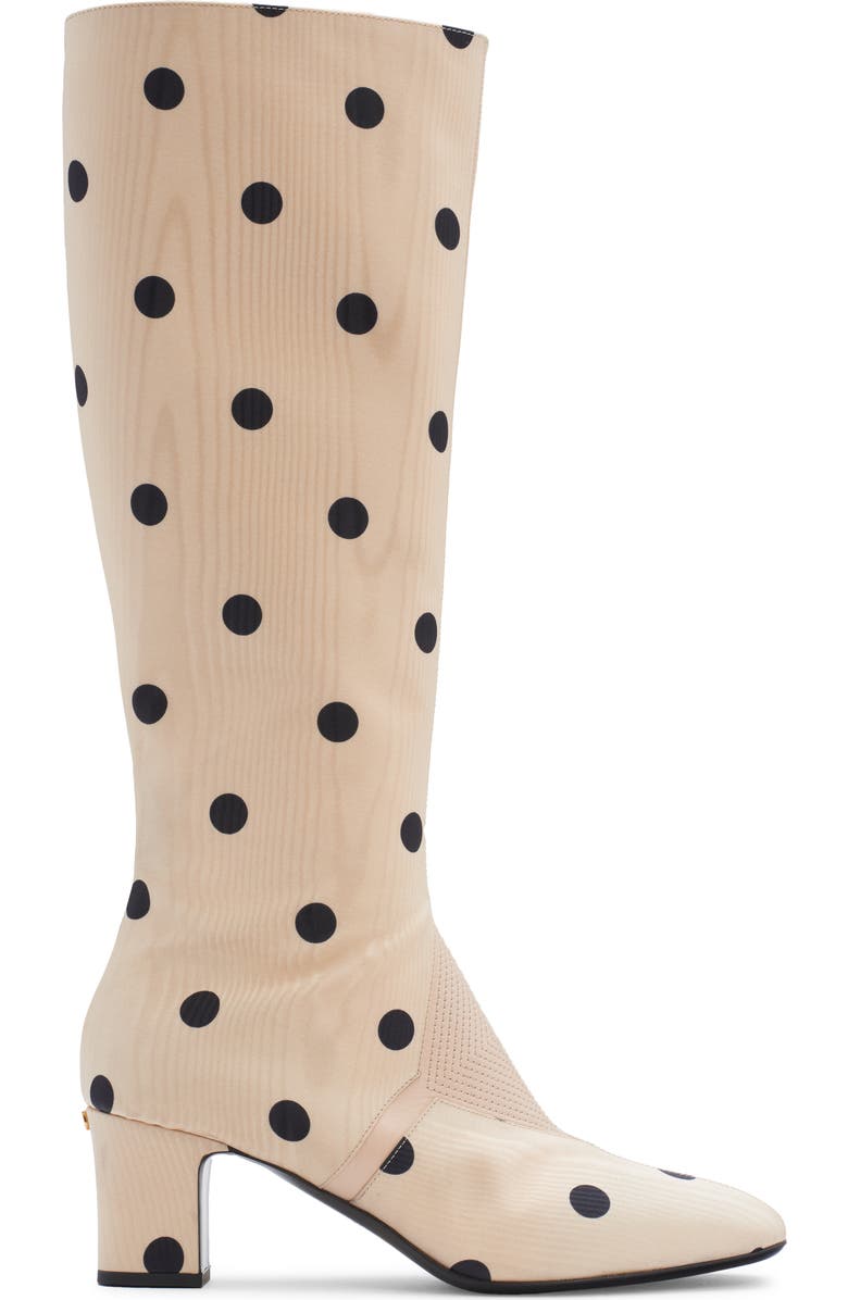 Valentino Garavani Equivogue Polka Dot Boot, Alternate, color,