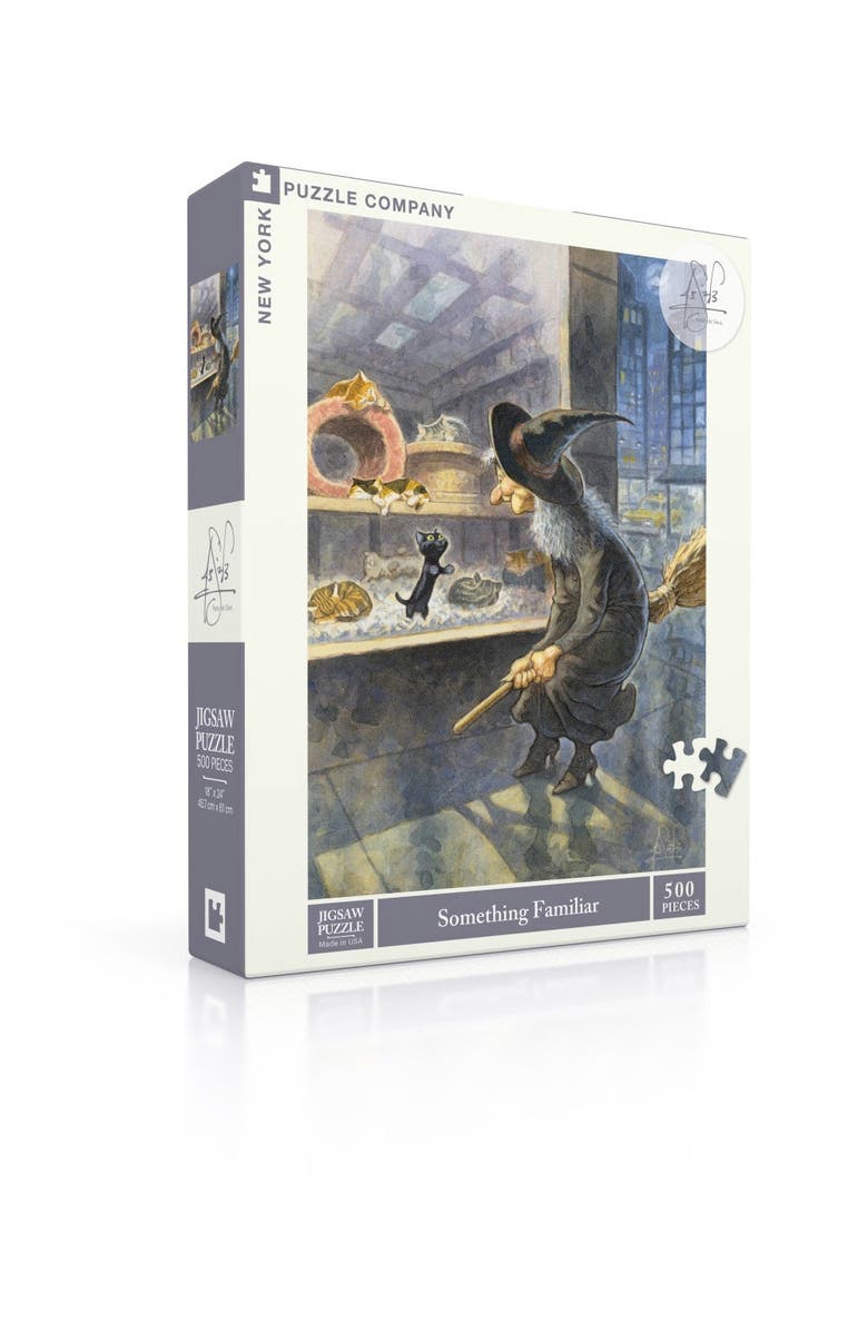 NEW YORK PUZZLE COMPANY Something Familiar 500 Piece Puzzle, Alternate, color, NO COLOR