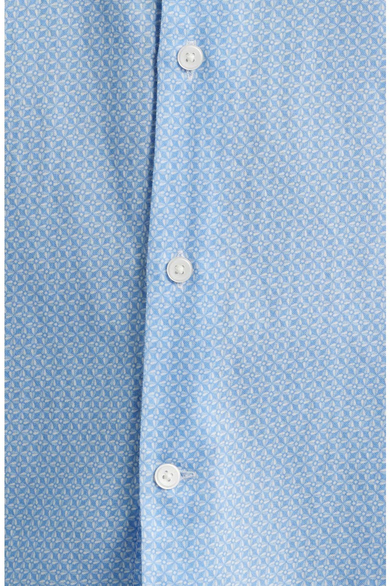 Windsail Short Sleeve Button-Up Shirt, Alternate, color, BLUEBIRD