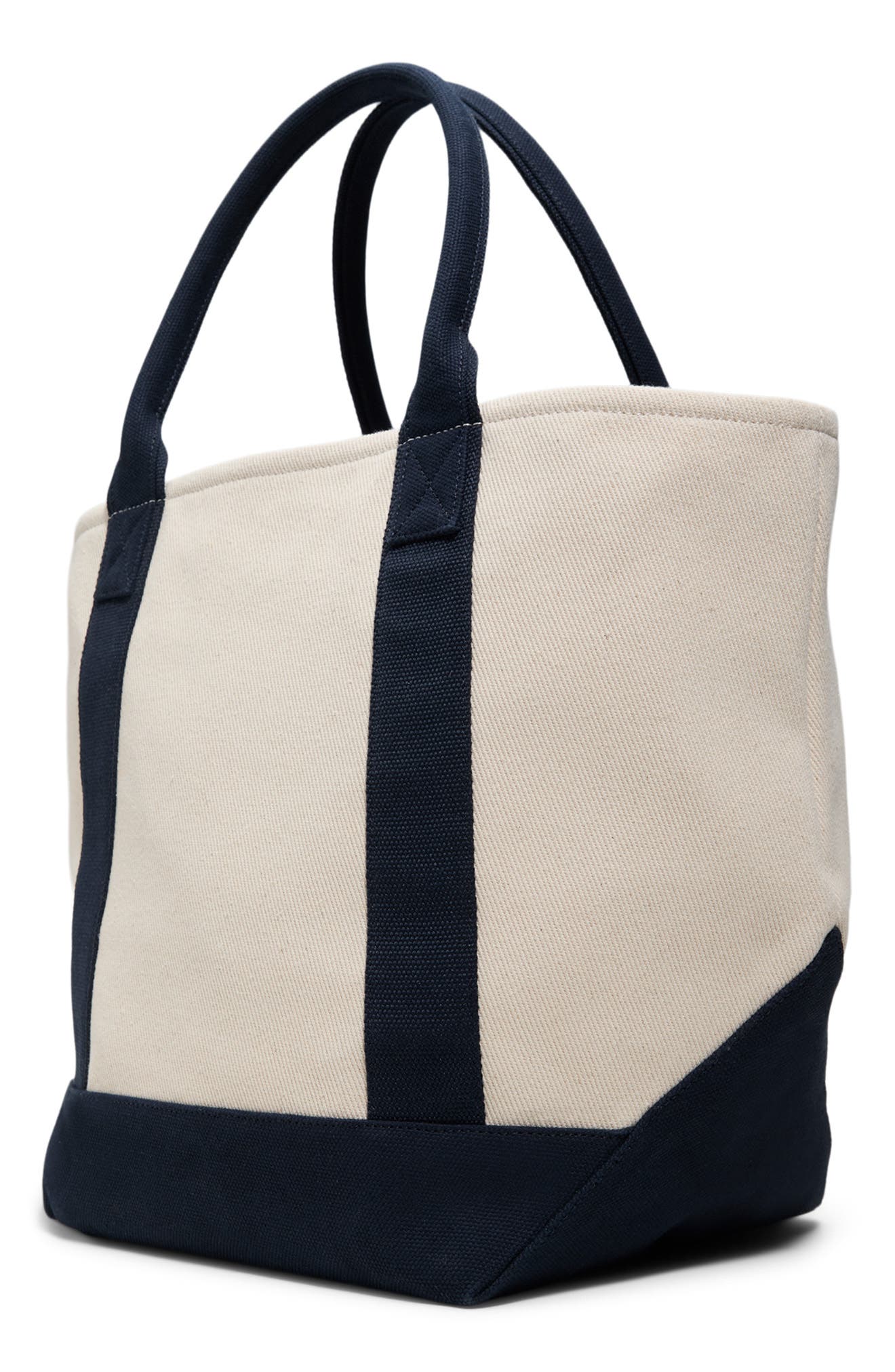 Brooks Brothers Penn Cotton Canvas Tote, Alternate, color, Natural