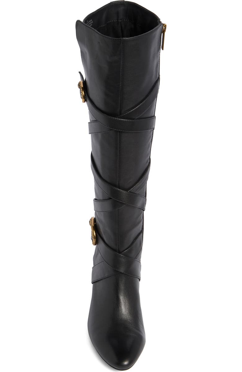 Kurt Geiger London Mayfair Knee High Boot, Alternate, color, Black