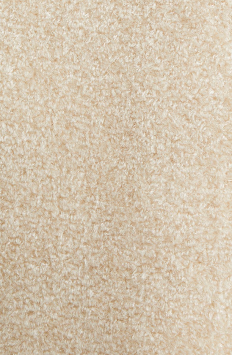 Moncler Mimosa Mixed Media Puffer Vest, Alternate, color, Ivory/ White