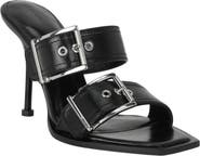McQueen Punk Double Buckle Sandal