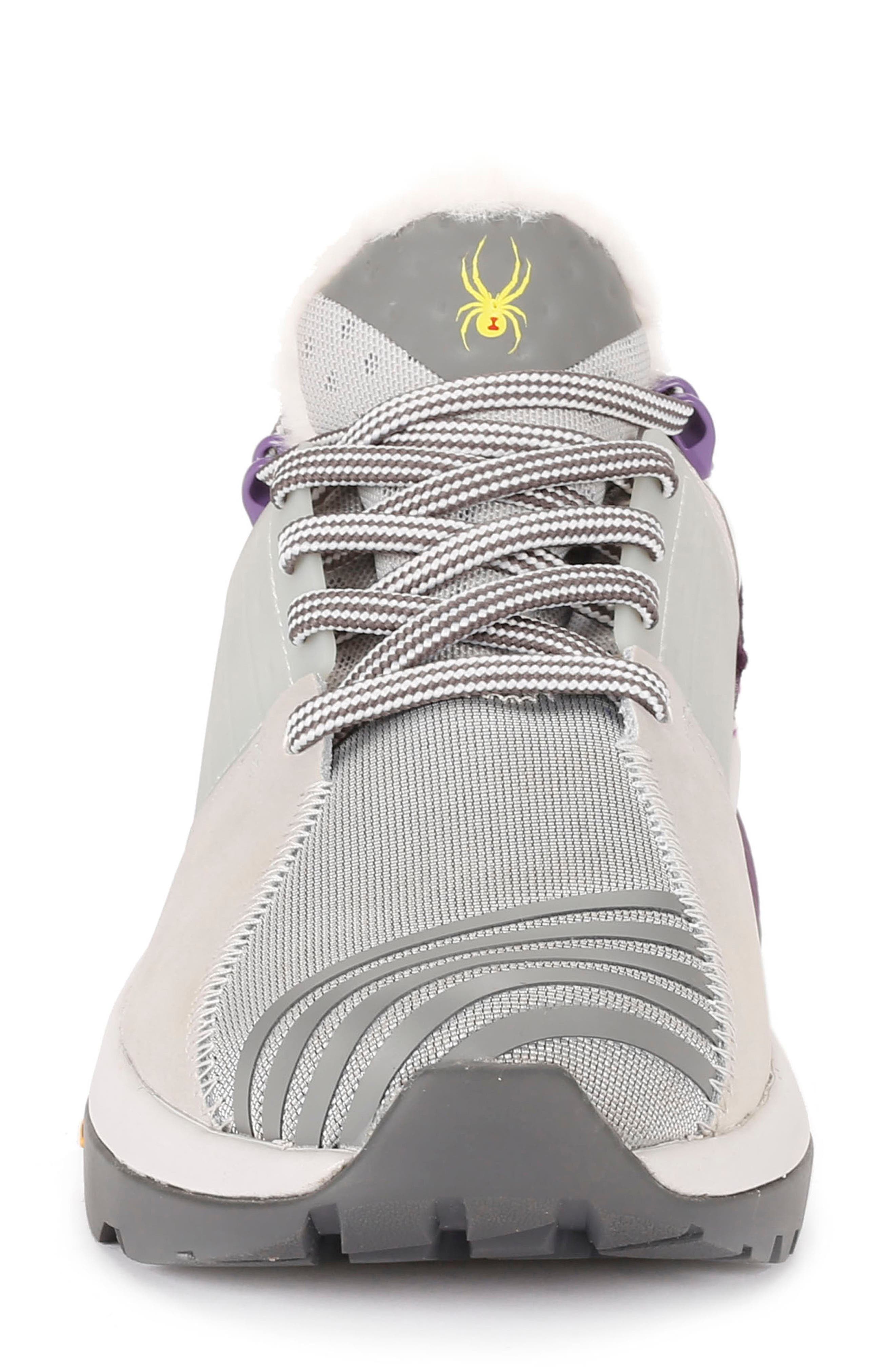 Shasta Waterproof Trail Hiking Shoe, Alternate, color, GLACIER GREY W/ FUR