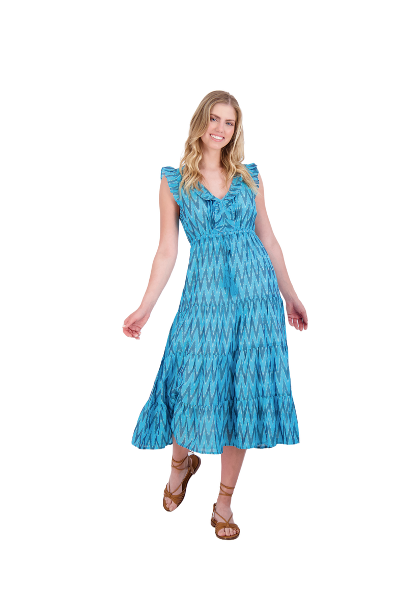 Mer St. Barth Giselle Maxi Dress, Main, color, 