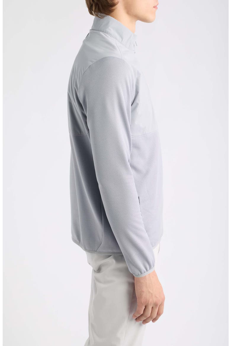 Vail Water Resistant Half Zip Pullover, Alternate, color, GALE GREY