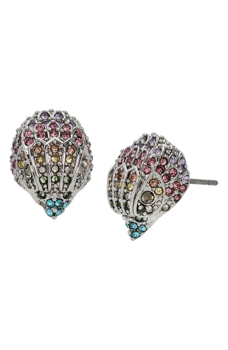 Kurt Geiger London Crystal Pavé Eagle Stud Earrings, Main, color,