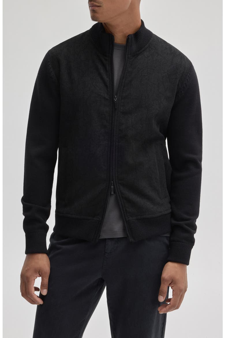 Duran Hybrid Jacket, Main, color, BLACK