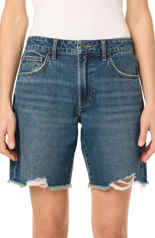 Joe's Easy Raw Hem Bermuda Shorts In Montenegro