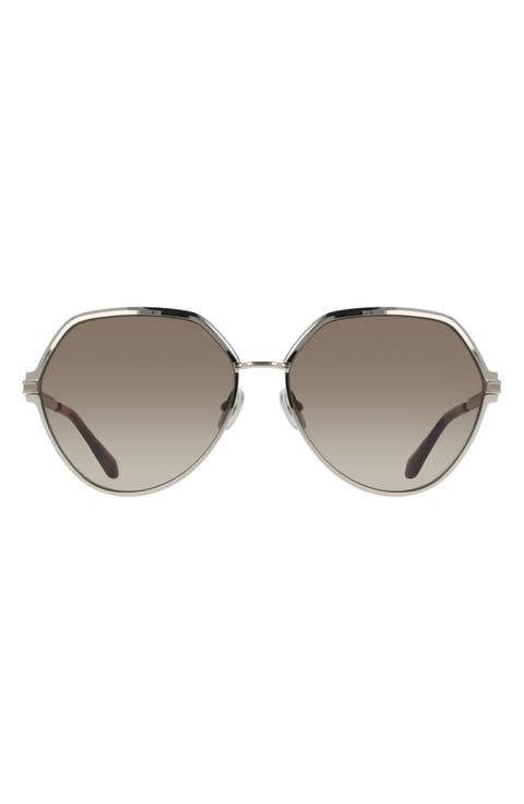 62mm Oversize Tea Cup Sunglasses