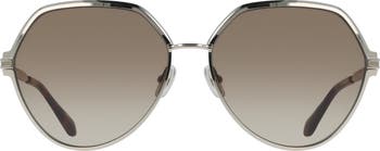 FERRAGAMO 62mm Oversize Tea Cup Sunglasses | Nordstrom
